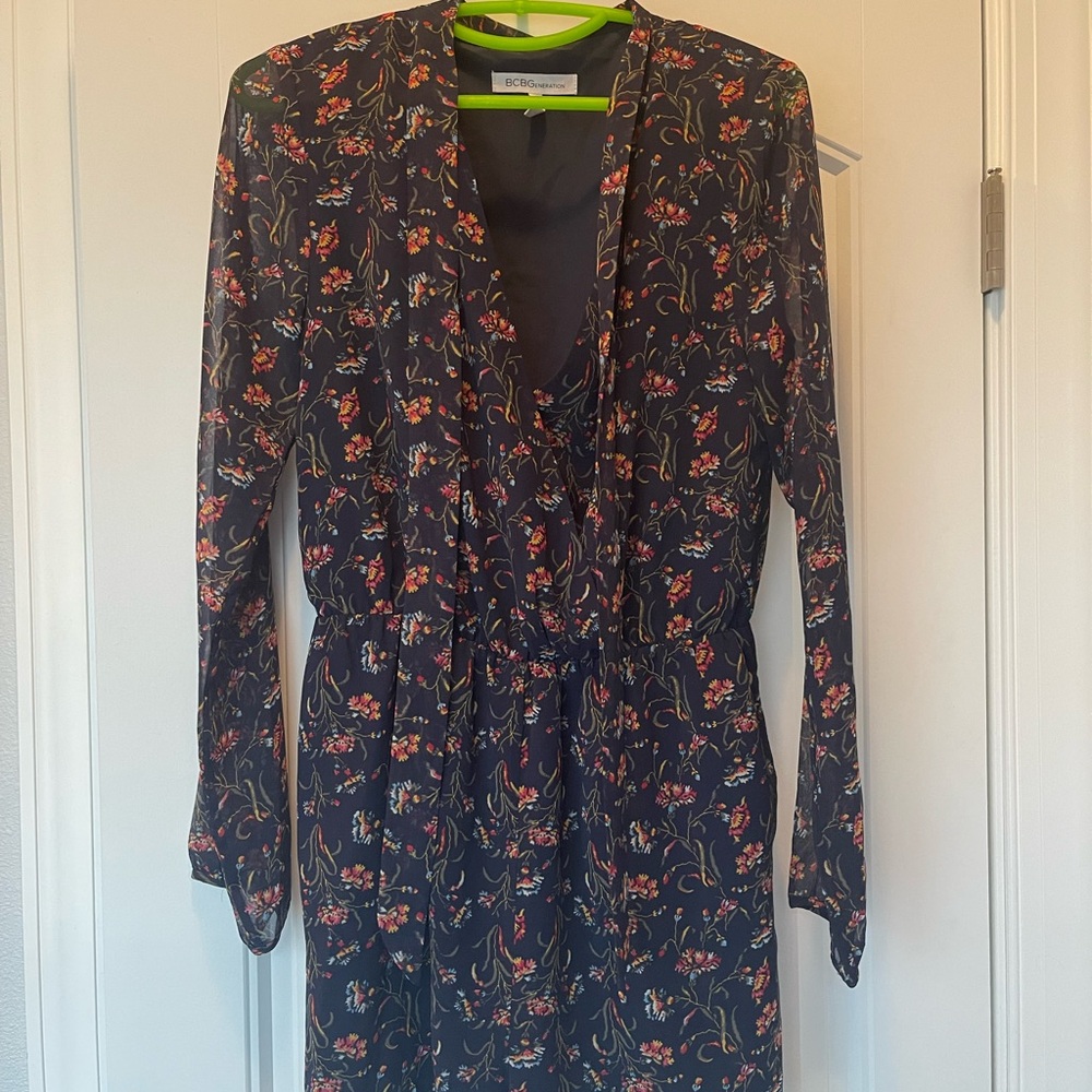 Floral Long Sleeve Romper